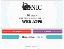 Tablet Screenshot of nibynic.com